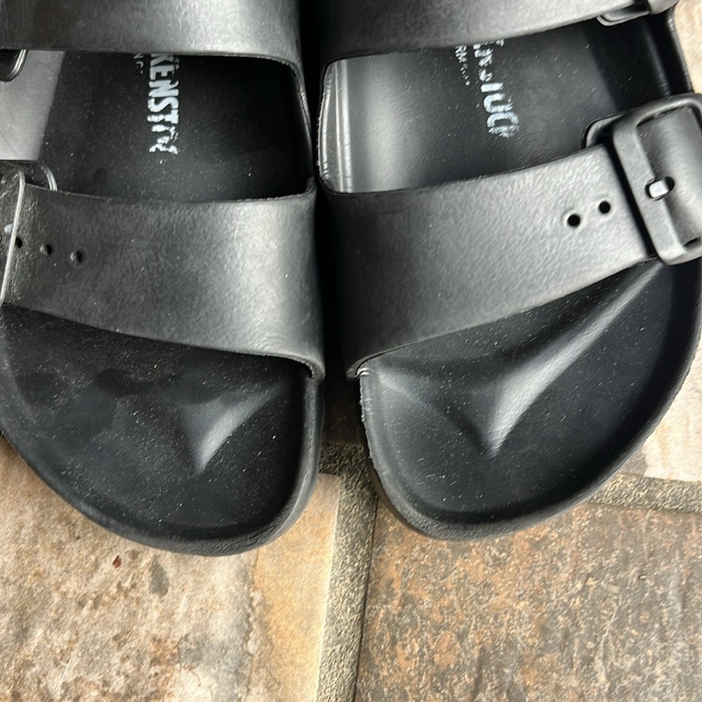 Men's Black Birkenstock Sandals - Picture 4 of 8